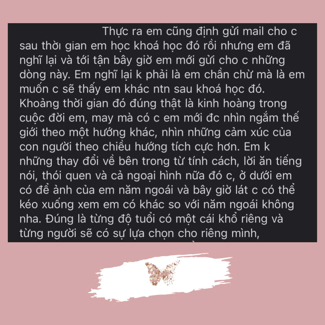 Sống chất lượng, Đánh giá của học viên